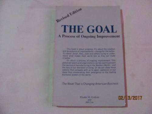 The Goal - Eliyahu M Goldratt 1986 (Softcover)