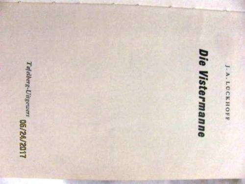 Die Vistermanne deur J.A. Luckhoff hardeband 1970