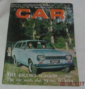 June 1968 Car Magazine the motoring journal of South Africa