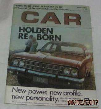 October 1968 Car Magazine the motoring journal of South Africa