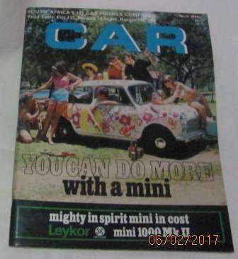March 1969 Car Magazine the motoring journal of South Africa