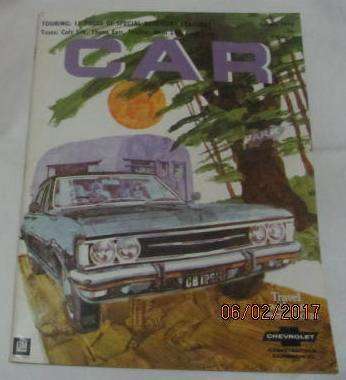 October 1970 Car Magazine the motoring journal of South Africa