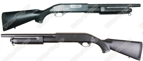 CYMA 350M Full Metal Remington 870 Pump Action Shotgun (Shot 3 BB Per Time)