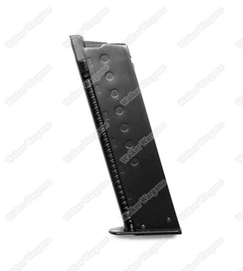 WE Walther Waffenwerke P38 Airsoft Gas Blow Back Pistol Mag - Black - Airsoft Gas Pistol