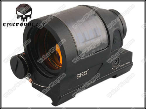 EMERSON SRS Red Dot Sight 1x38 Solar Sight - Dual Power Supply Black