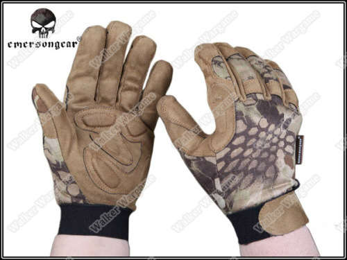 Emerson Camo Tactical Lightweight Gloves - HLD High Lander Camo - Size M