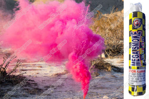 Airsoft And Paintball Tactical Smoke Grenades 60 Sec - Colour Pink