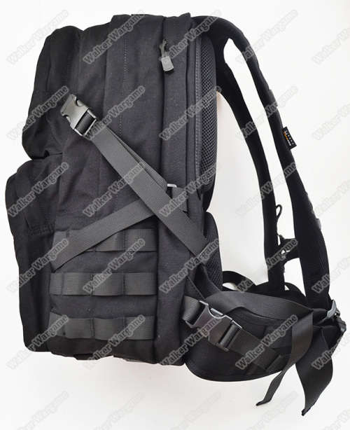 Twinfalcons Molle 25L Military Tactical Assault Backpack Waterproof Bag 1000D Cordura - Black