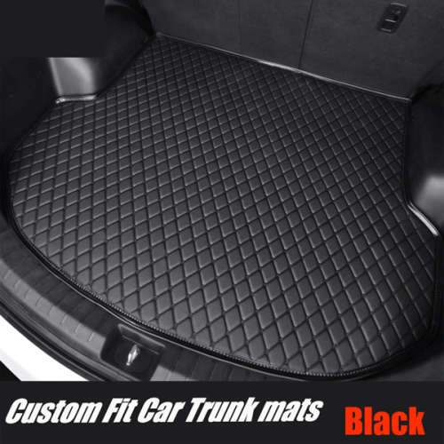 Mercedes Benz CLA C117 Trunk Boot Protector Floor Mats - Black