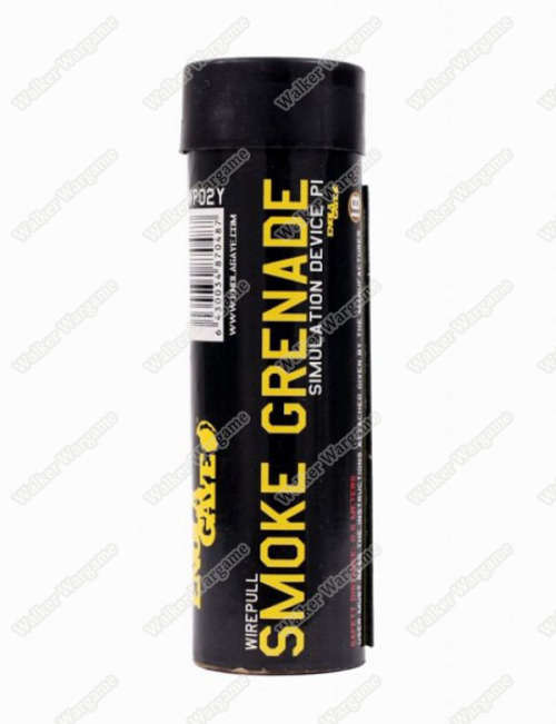 EG Tactical 90sec Wire Pull Ring Smoke Grenade WP40 - Yellow Smoke