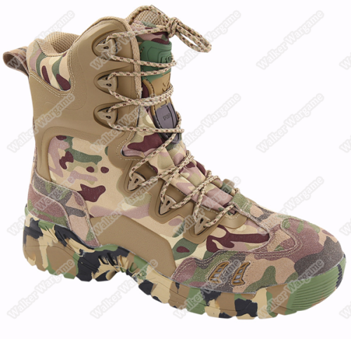 ESDY Side ZIP Combat Assault Army Boots - Special Force Multicam Eruo 45