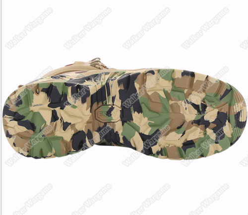 ESDY Side ZIP Combat Assault Army Boots - Special Force Multicam Eruo 45