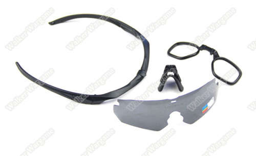 SZGESS Tactical Shooting Glasses Protective Glasses With 4 Set Lens - BL