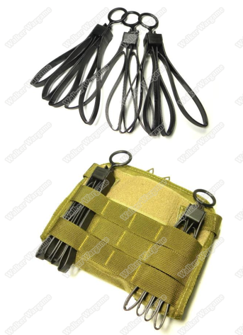 TMC0397 Tactical Plastic Cable Tie Strap Handcuffs - Yellow
