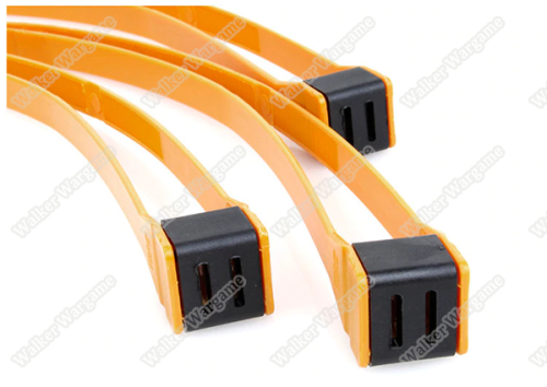 TMC0397 Tactical Plastic Cable Tie Strap Handcuffs - Yellow