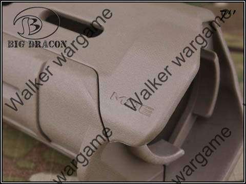 Tactical 7 inch Big Dragon PTS MOE M4/M16 Mid Length Handguard - Black