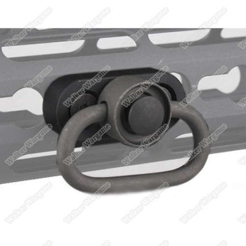 BD NV Style Keymod QD Direct Attach Sling Mount - SWAT Black