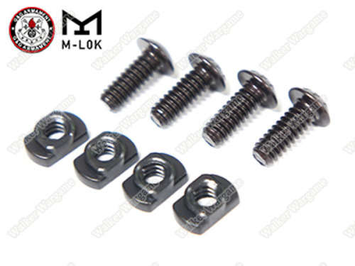 G&G Tactical M-LOK MLOK Picatinny Side Rail 2 Pics - Black
