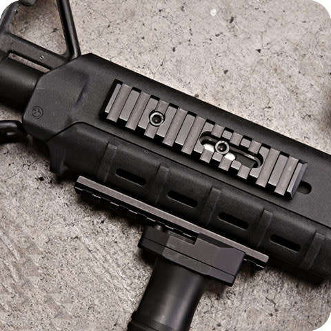 20mm RIS MOE Rail 4 Pcs Set For PTS MOE Handguard (Fit M4A1, Masada)
