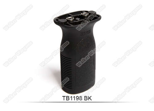 FMA KeyMod KVG Front Railed Vertical Grip Key Mod Slot Key Foregrip - Black