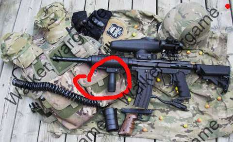 Tactical Short Grip TDI  Foregrip Grip Fit Picatinny Rail - SWAT Black
