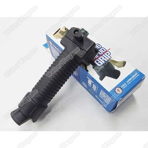 G&G GK16 SCAR Style Picattinny Tactical Foregrip Bipod Gripod - Black