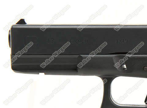 WE Tech Glock 17 Green Gas Blow Back Airsoft Pistol  - Black