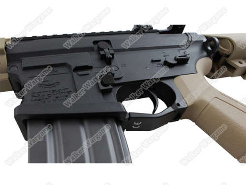 G&G CM16 Raider 2.0 Combat Machine Airsoft Rifle With MLOK System - Tan