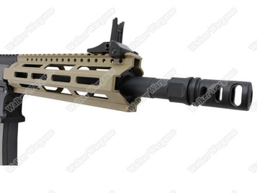 G&G CM16 Raider 2.0 Combat Machine Airsoft Rifle With MLOK System - Tan