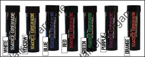 EG Tactical 90sec Wire Pull Ring Smoke Grenade WP40 - Red Smoke