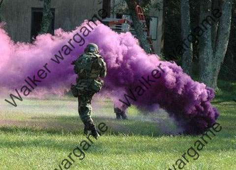 EG Tactical 90sec Wire Pull Ring Smoke Grenade WP40 - Red Smoke