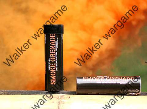 EG Tactical 90sec Wire Pull Ring Smoke Grenade WP40 - Orange Smoke