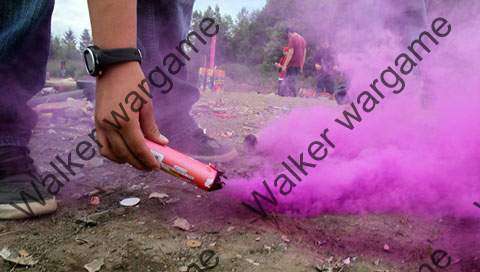 Airsoft And Paintball Tactical Smoke Grenades 60 Sec - Colour Blue