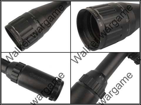 Marcool 4-16x50 Red/Green Illuminated Rangefinder Rifle Scope