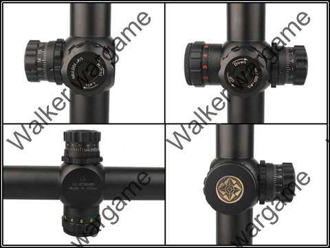 Marcool 4-16x50 Red/Green Illuminated Rangefinder Rifle Scope