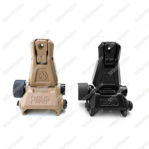 Tactical ARMS Full Metal Back Up Sight (Front And Back Filp-Up Sight Set) - Black