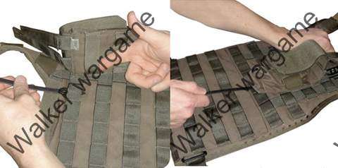 Speed Threader for PALS / MOLLE Systems ,Quick Molle Tools For Molle Pouch