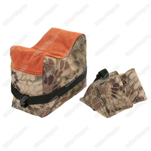 Shooting Rest Bags, Front Rear Shooting Sand Bag Sandbag for Hunting Hunter Shooter - Black