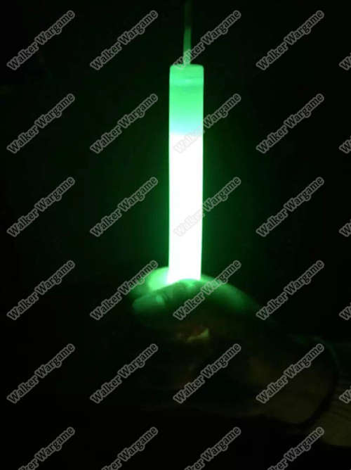 Tactical 6inch Military Chemical Glow Light Sticks - 12hour Glow - Green (Great For Night Game)