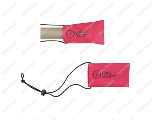 GandG Airsoft Rifle Safety Barrel Cover - Red