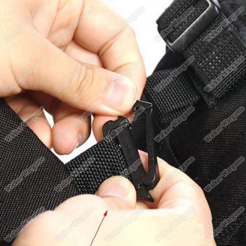 UTX Slik Clip Connection 2.5cm Multi-Resistant Molle Webbing Two-Way Connecting Tan