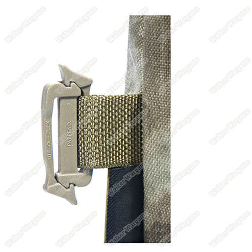 UTX Slik Clip Connection 2.5cm Multi-Resistant Molle Webbing Two-Way Connecting Tan