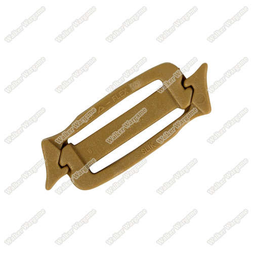 UTX Slik Clip Connection 2.5cm Multi-Resistant Molle Webbing Two-Way Connecting Tan