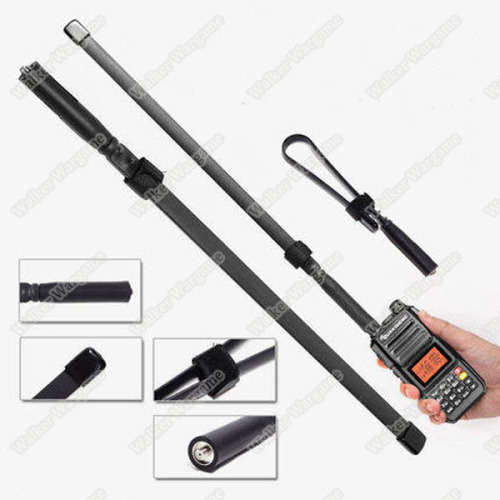 47cm Foldable Tactical Antenna SMA-Female For Walkie Talkie Baofeng UV-82 UV-5R Radio