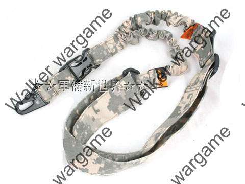 Tactical Elastic Bungee CQB Single Point Rifle Sling - US ARMY ACU DIGITAL CAMO