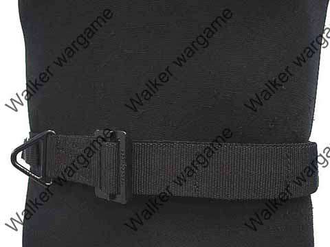 1000D Nylon Tactical Heavy Duty Belt With CQB/Emergency Rescue Rigger - SWAT Black