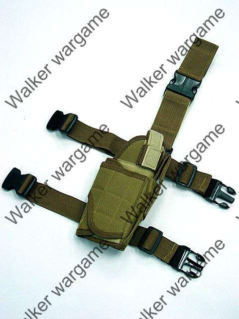 Drop Leg Universal Pistol Holster  --- US Marine Desert Tan (* RSA Seller *)