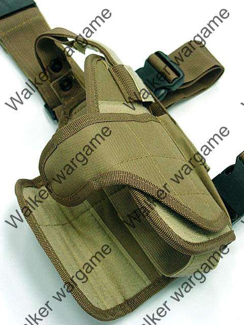 Drop Leg Universal Pistol Holster  --- US Marine Desert Tan (* RSA Seller *)