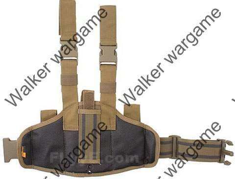 Flyye 1000D Molle Versatile Drop Leg Pistol Holster (Left & Right Hand ) - Tan
