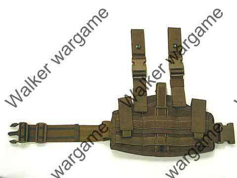 Flyye 1000D Molle Versatile Drop Leg Pistol Holster (Left & Right Hand ) - Tan